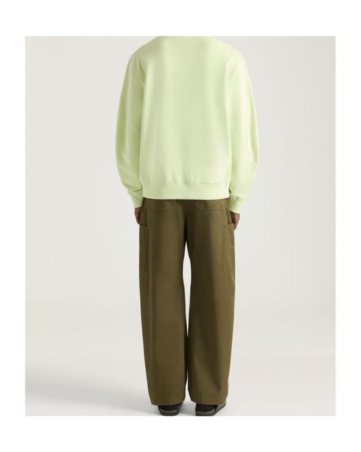 Givenchy Green Cargo Straight-Leg Trousers for men