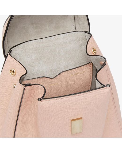 Valextra Pink Iside Mini Backpack