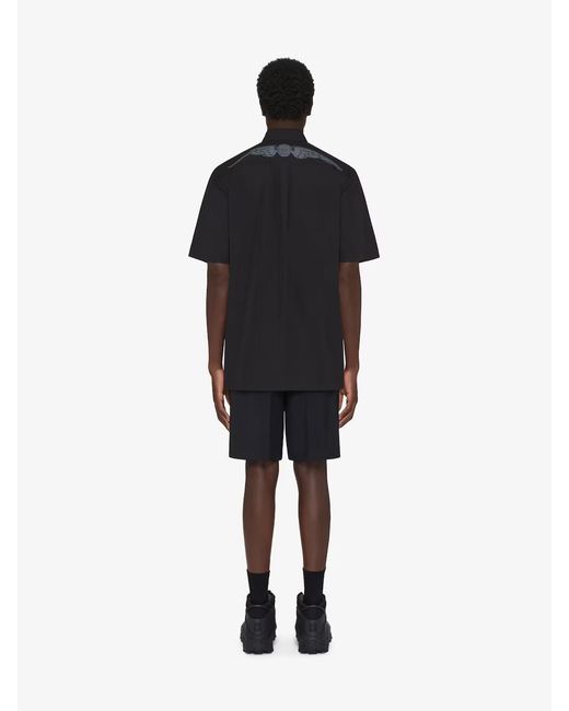 Givenchy Black Sleek 100% Cotton Shirt for men
