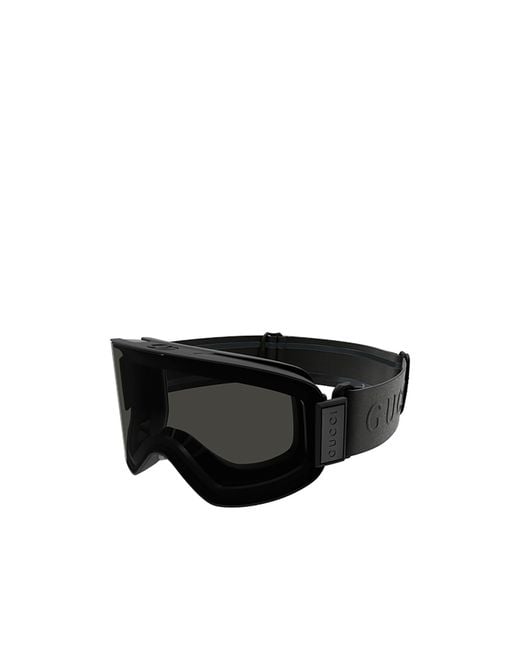 Gucci Black Eyewear Oversize Frame Sunglasses