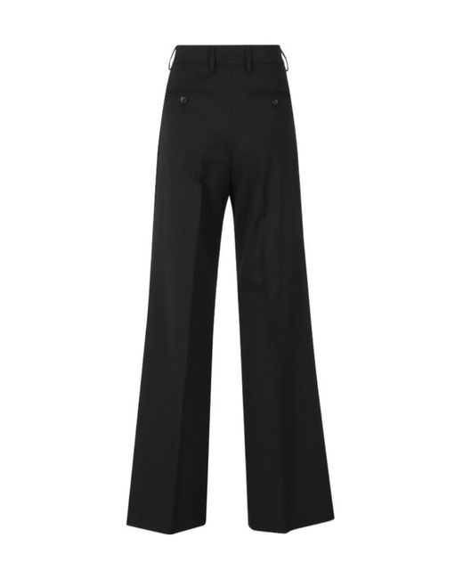 Seventy Black Casual Trousers With Belt Loops