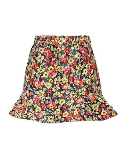 Ganni Flared Mini Skirt
