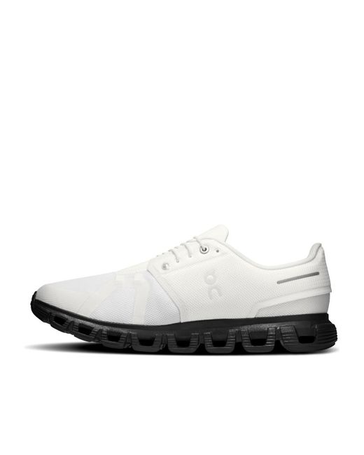 On Shoes White Cloud 6 Technical Low-Top Sneakers for men