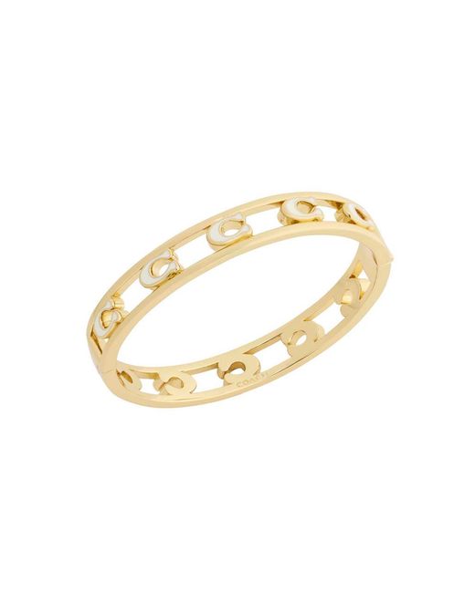 COACH Metallic Enamel Bracelet