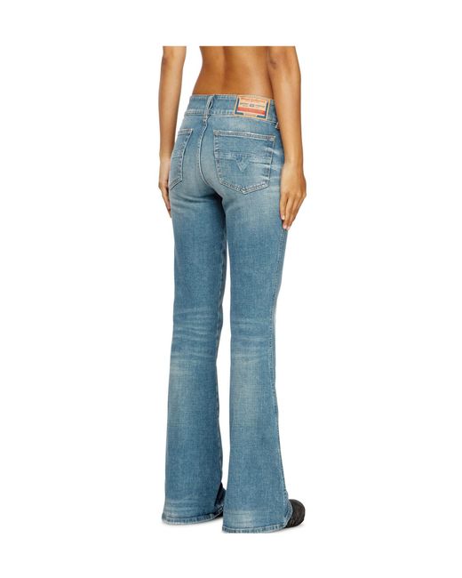 DIESEL Blue D-Hush Bootcut Jeans