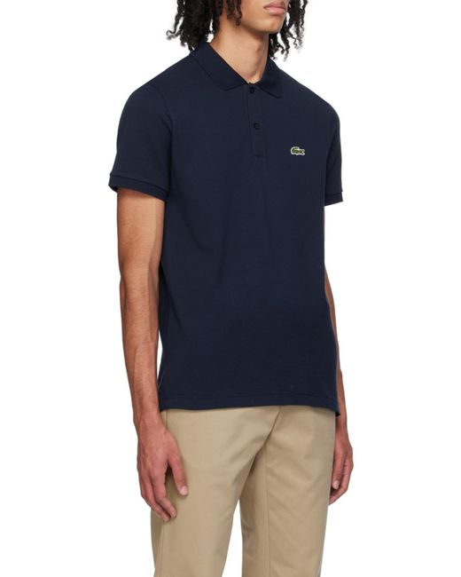 Lacoste Black Original L.12.12 Short-Sleeved Polo Shirt for men