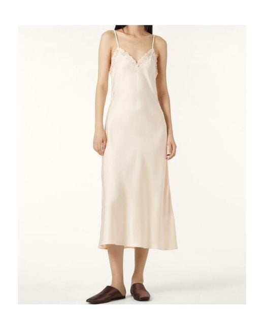 Loro Piana White Paige Dress