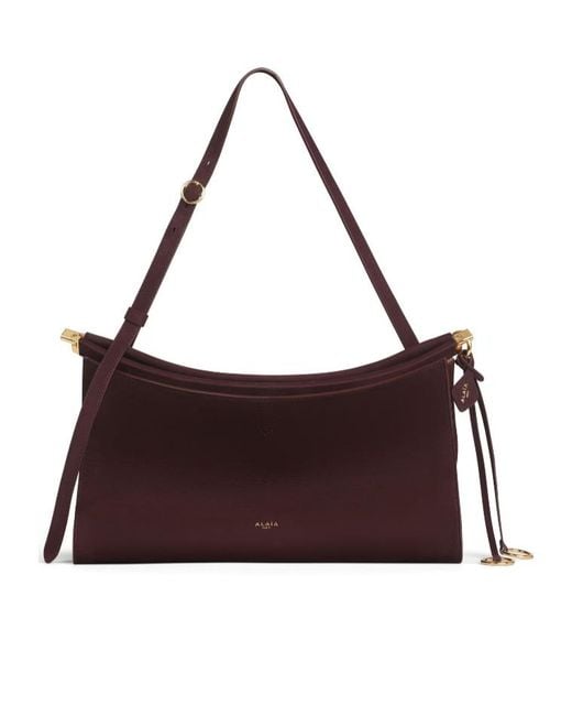 Alaïa Brown Alaïa Le Click Pocket 35 Bag