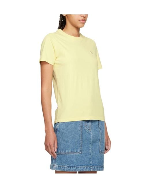 Maison Kitsuné Multicolor Baby Fox Patch T-Shirt
