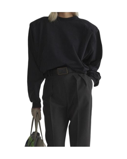 Mugler Black Bat Long Sleeve T-Shirt