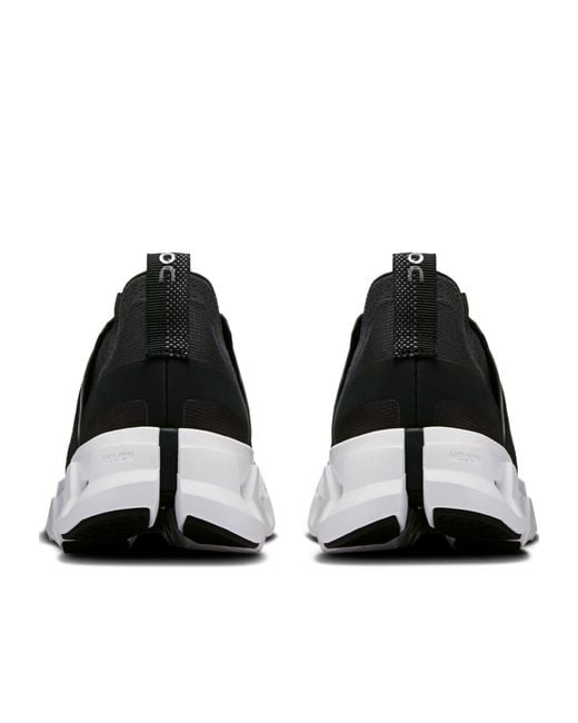 On Shoes Black Cloudswift 4 Lace-Up Sneakers