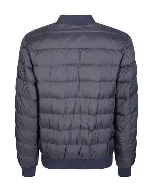 Herno Blue Stylish Jacket For Fw26 for men