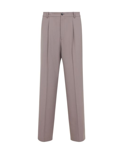 Dries Van Noten Gray Penrud Pants for men
