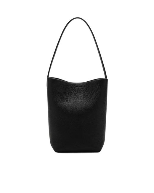 The Row Black Small N/S Park Tote Bag