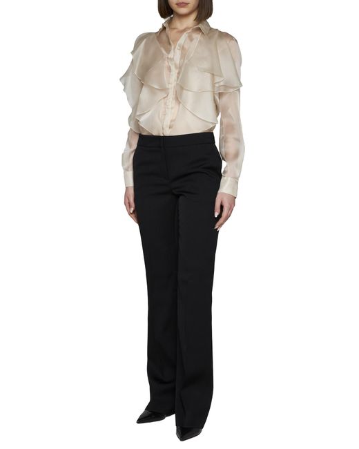 Fabiana Filippi Black Tailored Trousers
