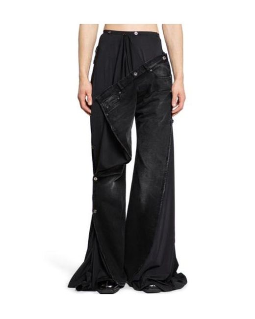 Y. Project Black Collapsable Waist Jeans for men