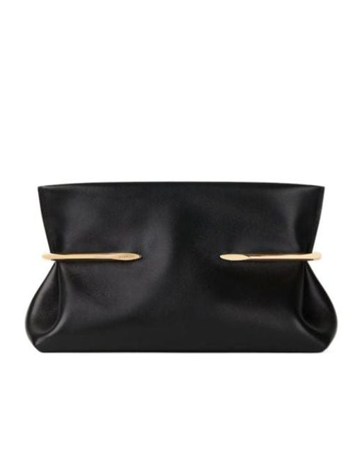 Givenchy Black Pinch Soft Clutch Bag