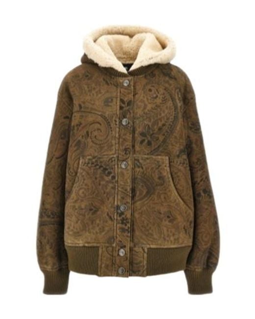 Etro Green Long-Sleeve Jacket