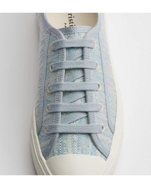Dior Gray Lace-Up Sneakers