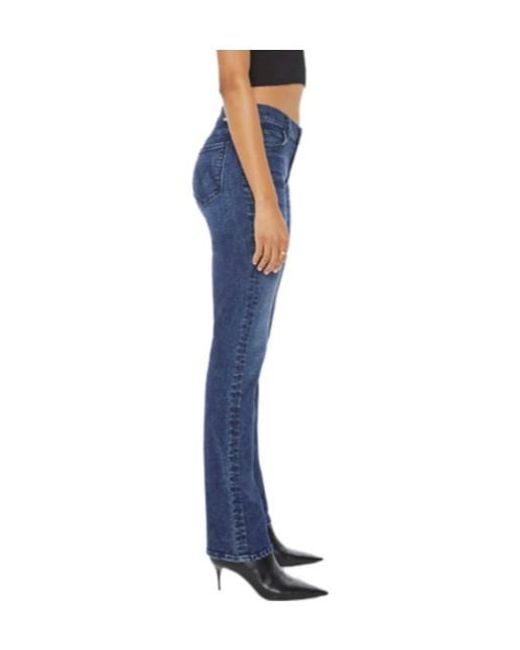 Mother Blue The Rascal Skimp Jeans