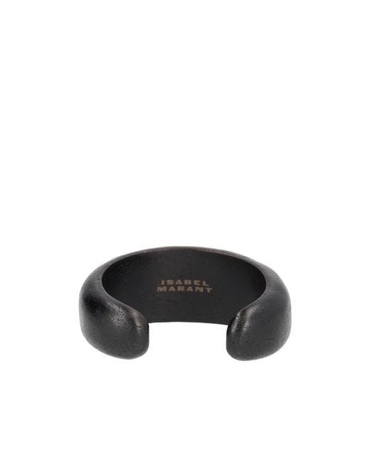 Isabel Marant White Layla Logo Detail Bracelet