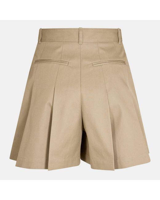 McQueen Natural Logo Athletic Shorts
