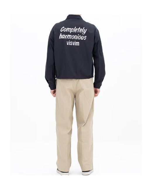 Visvim Black Somer Swing Overshirt Jacket for men