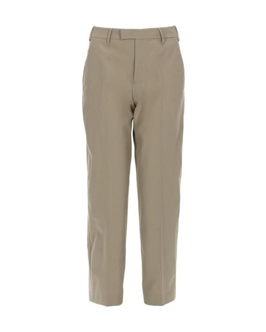 Pt Pantaloni Gray Pt Torino Emma Straight-Leg Pants