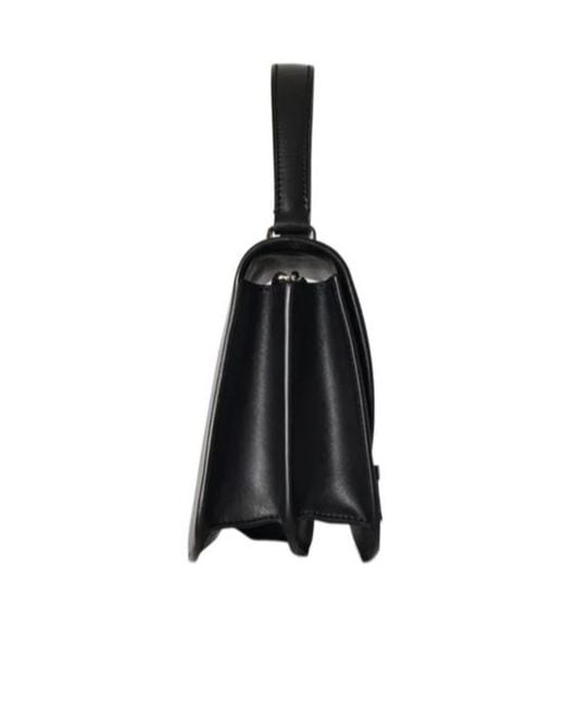 The Row Black Sofia 8.75 Leather Tote Bag