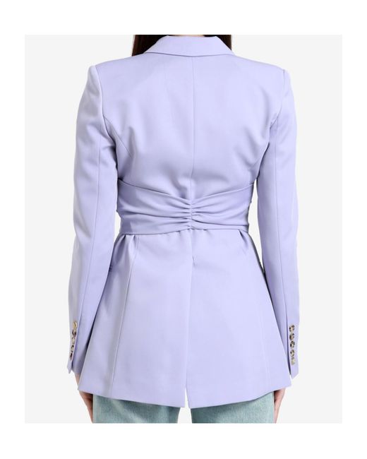 Aniye By Blue Lapel Long-Sleeved Suit Jacket