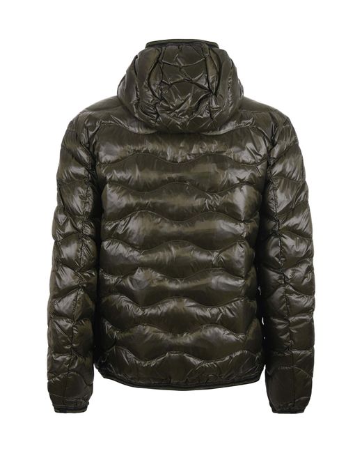 Blauer Usa Green Blauer Hooded Puffer Jacket for men