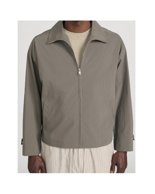 FRAME Gray Nylon Jacket for men