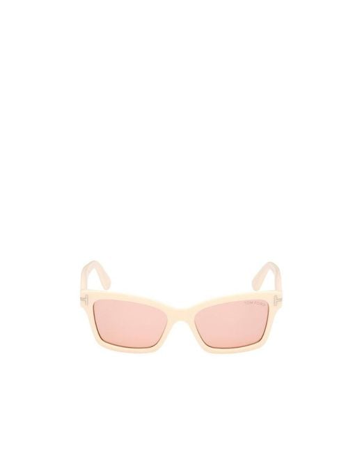 Tom Ford Multicolor Eyewear Square Frame Sunglasses