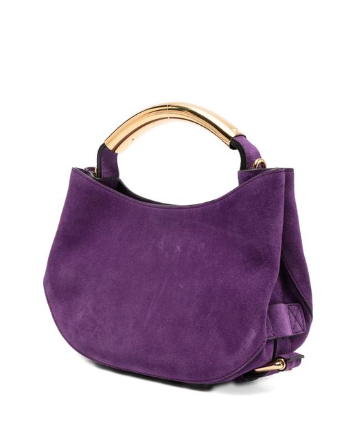 Moschino Purple Single-Handle Shoulder Bag