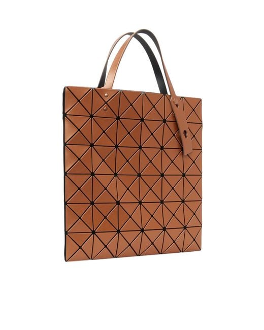 Issey Miyake Brown Lucent Metallic Tote Bag