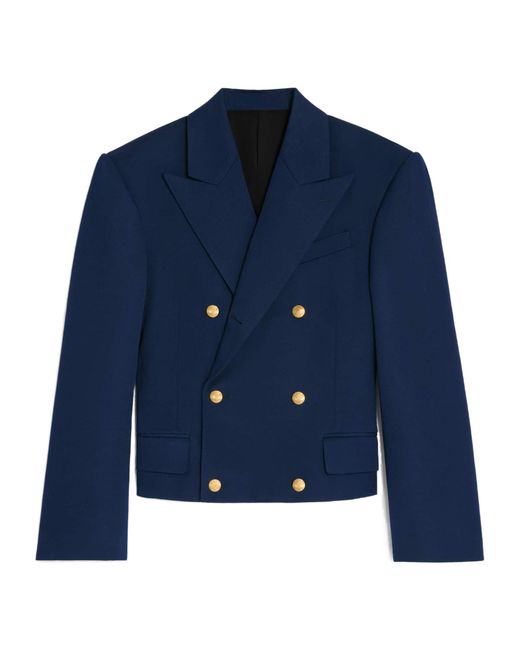 Céline Blue Colonne Blazer