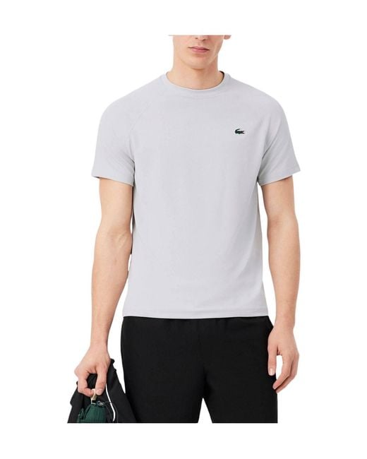 Lacoste White Solid Color T-Shirt for men