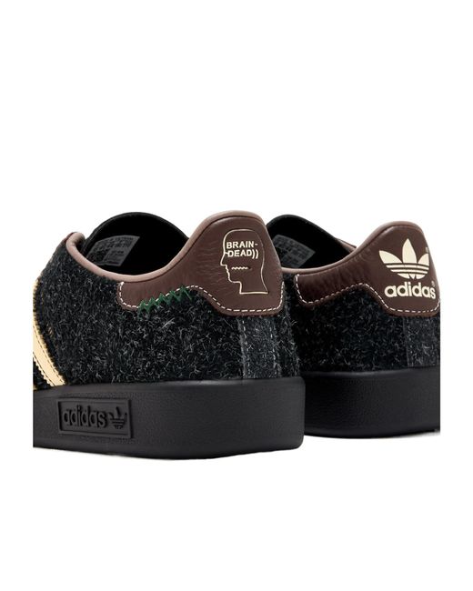 Adidas Black Originals Forrest Hills Brain Dead Sneakers for men