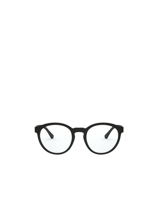 Emporio Armani White Logo Sunglasses for men
