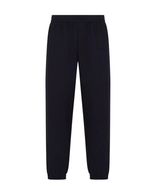 ARMANI EXCHANGE Blue Straight-Leg Trousers for men