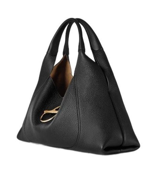 Gucci Black Softbit Maxi Shoulder Bag