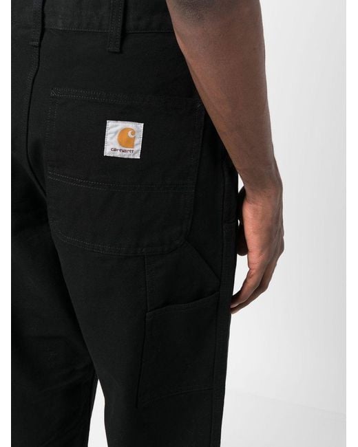 Carhartt Black Double Knee Pants for men
