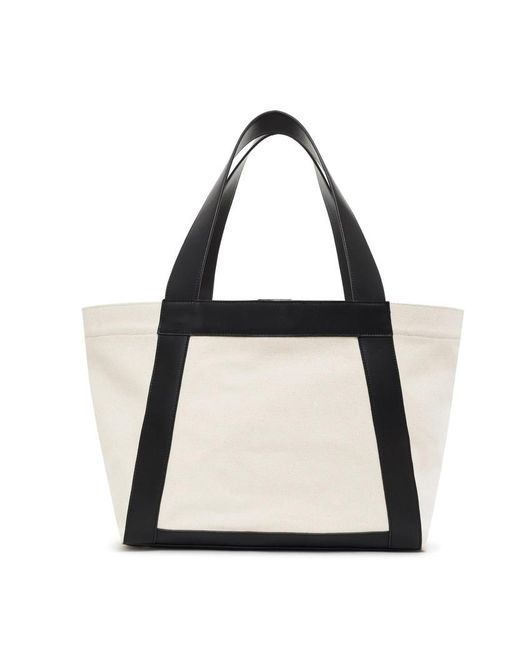 Anine Bing Cara Top Handle Bag in Black | Lyst