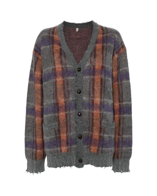 R13 Multicolor Checked Sweater