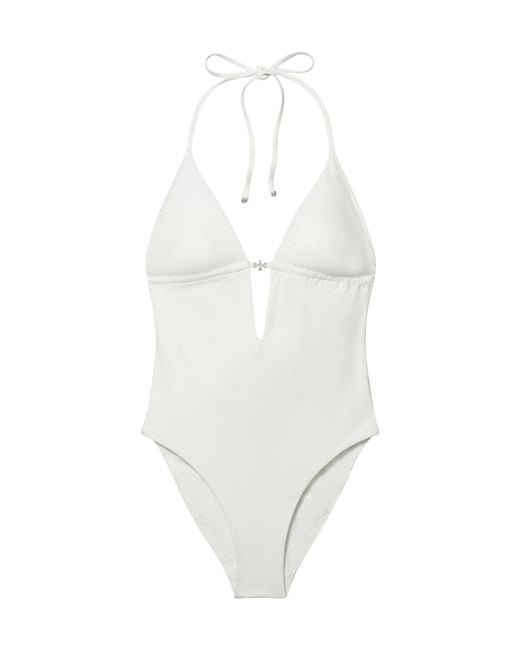 Tory Burch White One-Piece