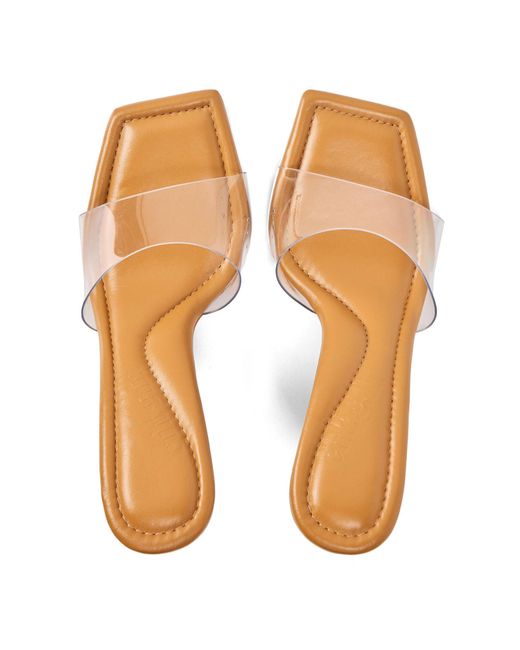 Cult Gaia White Simple High-Heeled Sandals