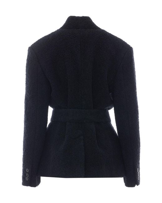 Isabel Marant Blue Double-Breasted Syndra Jacket