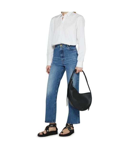 Soeur Black Adjustable Shoulder Bag