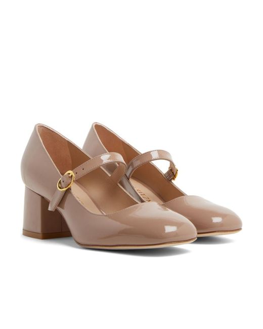 Stuart Weitzman Pink Logo High Heels