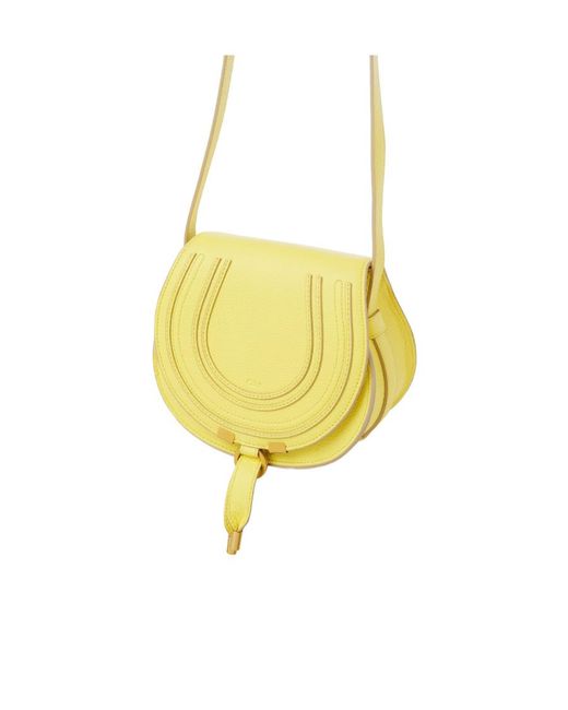 Chloé Natural Small Marcie Crossbody Bag